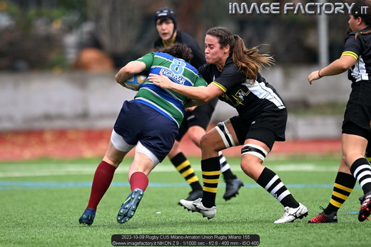 2022-10-09 Rugby CUS Milano-Amatori Union Rugby Milano 155
